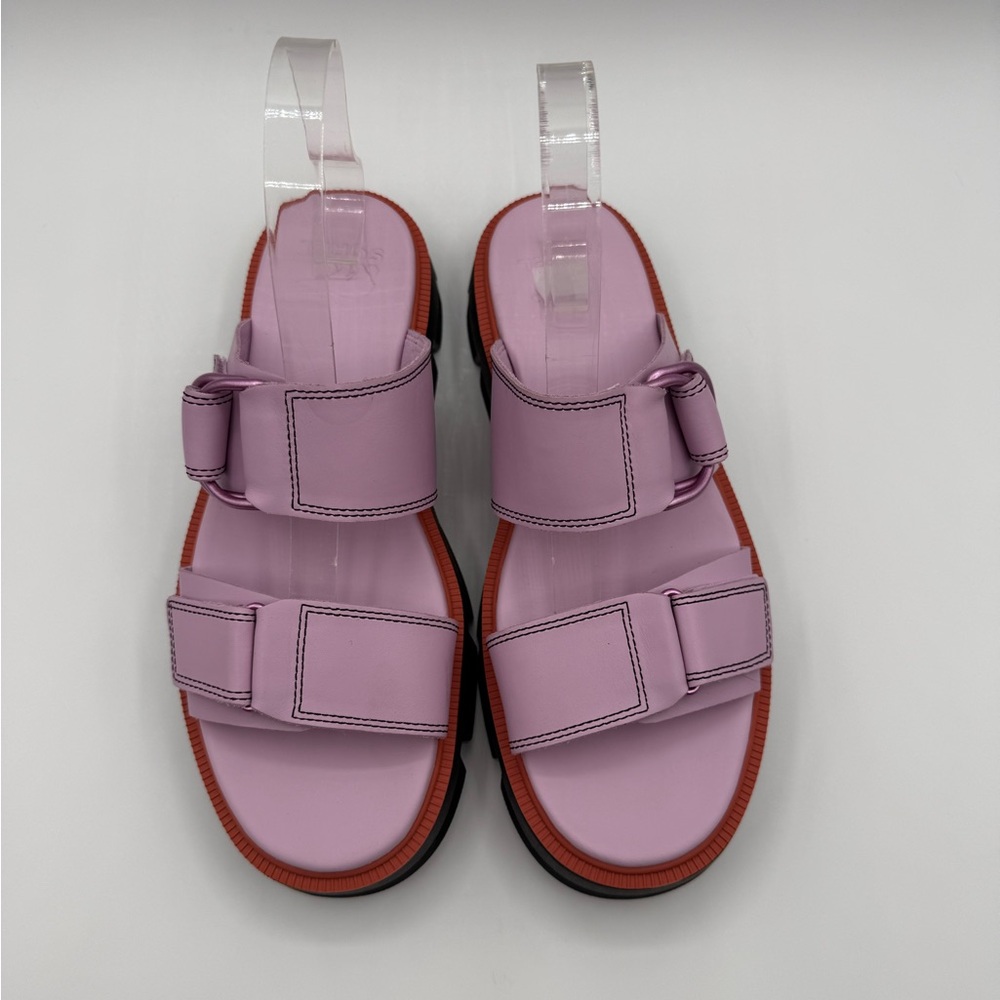 SOREL Rein CB Platform Slide Adjustable Hook & Loop Straps Sandal Size 9 - Picture 4 of 17
